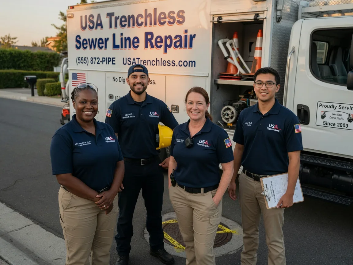 Sewer Line Repair company in Pomerene, AZ